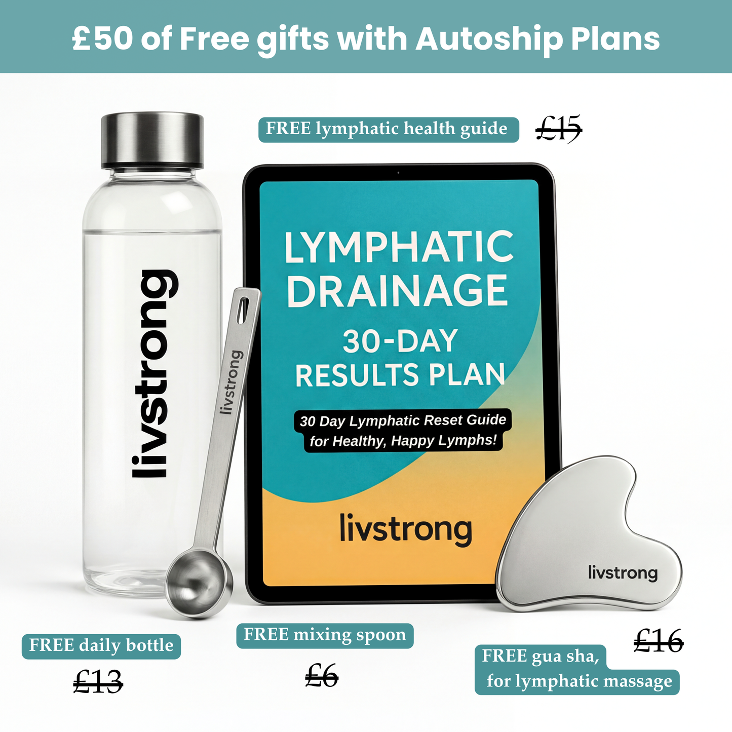 Lymphatic Drainage Herbal Drops - 90ml Liquid Extract for Lymphatic Support